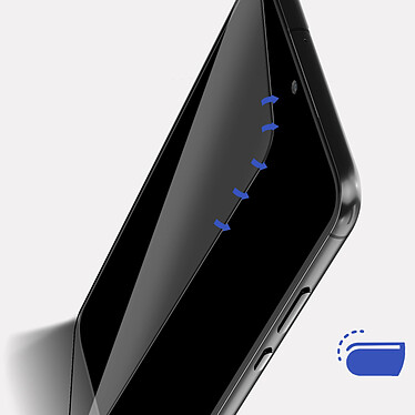 Acheter 3mk Film pour Samsung Galaxy S22 Plus Verre Trempé 9H Bords Incurvé Hardglass Max Lite  Noir