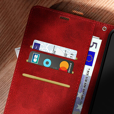 Acheter Avizar Étui pour Samsung Galaxy A24 Portefeuille Support Vidéo Série Bara  Rouge