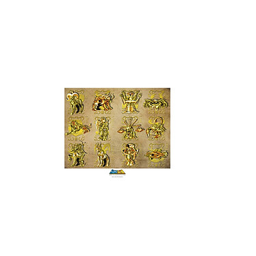 SAINT SEIYA - Collector Artprint Gold Clothes