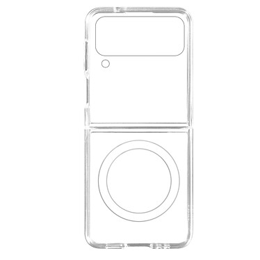 Avizar Coque MagSafe pour Samsung Galaxy Z Flip 4 Rigide  Transparent