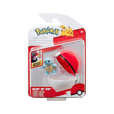 Acheter Pokémon Clip'n'Go - Poké Balls Carapuce & Poké Ball