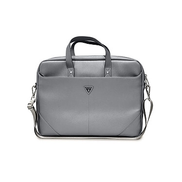 Guess Sacoche pour Ordinateur Portable 16'' Modèle Saffiano Gris