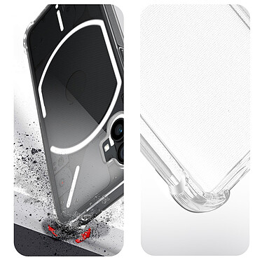 Acheter Avizar Pack Protection pour Nothing Phone 1 Coque Renforcée + Verre Trempé  Transparent