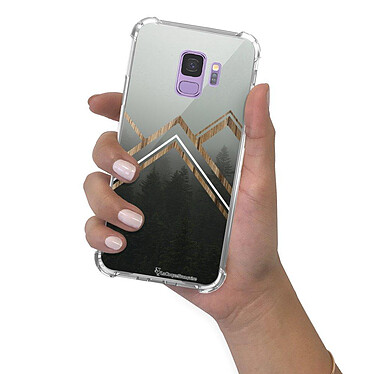 LaCoqueFrançaise Coque Samsung Galaxy S9 anti-choc souple angles renforcés transparente Motif Trio Forêt pas cher