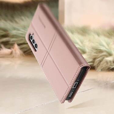 Avis Avizar Étui pour Samsung A34 5G Portefeuille Support Clapet Magnétique  Rose Gold