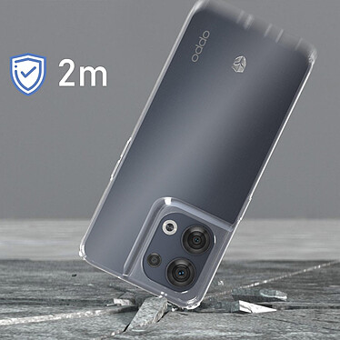 Acheter Force Case Coque Oppo Reno 8 5G Anti-chutes Recyclable Feel  Transparent