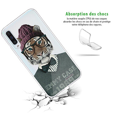 Avis Evetane Coque Samsung Galaxy A70 360 intégrale transparente Motif Tigre Fashion Tendance