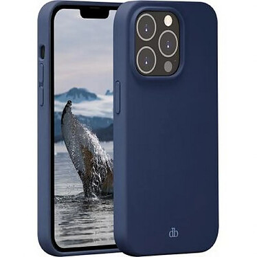 DBRAMANTE1928 Coque pour iPhone 14 Pro Costa Rica - Certifié GRS Bleu