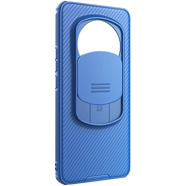 Nillkin Coque pour Honor Magic 6 Pro 5G Coins Renforcés Antichoc Cache Caméra Bleu