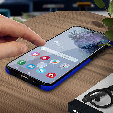 Avis Avizar Coque Samsung Galaxy S20 Protection Arrière Rigide et Avant Souple Bleu