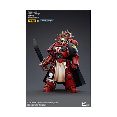 Acheter Warhammer 40k - Figurine 1/18 Blood Angels Veteran Alberigo 12 cm