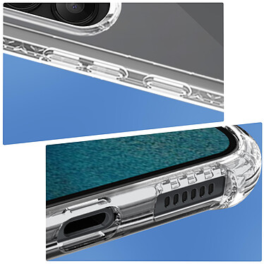Force Case Coque Renforcée pour Samsung Galaxy A54 5G AIR Transparent pas cher