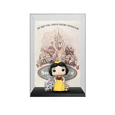 Disney - Figurine et Poster POP! Blanche-Neige 9 cm