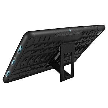 Avizar Coque Samsung Galaxy Tab A7 10.4 2020 Antichoc Hybride Béquille Support Noir pas cher