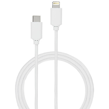BigBen Connected Câble USB C/Lightning 2m - 2.4A Blanc