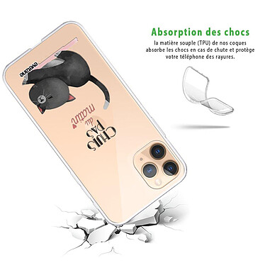 Avis Evetane Coque iPhone 11 Pro 360 intégrale transparente Motif Chuis pas du matin Tendance