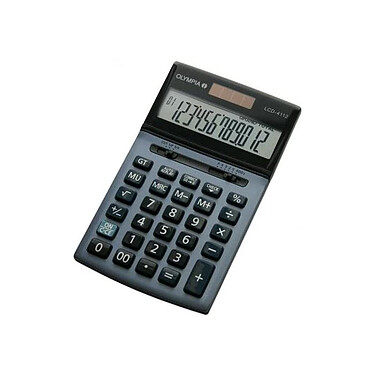 OLYMPIA Calculatrice solaire LCD-4112