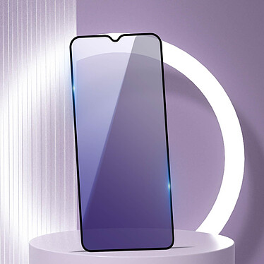 Acheter Avizar Protège écran pour Samsung A03s Verre Trempé Anti-lumière Bleue Noir