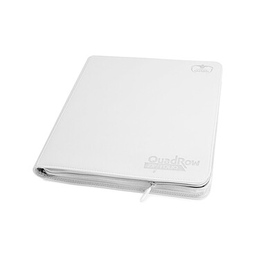 Ultimate Guard - 12-Pocket QuadRow ZipFolio XenoSkin Blanc