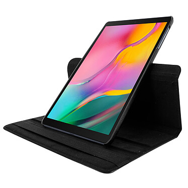Acheter Avizar Housse Galaxy Tab A 10.1 2019 Etui Ajustable Support Orientable 360° Noir