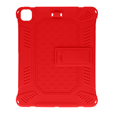 Avizar Coque pour Apple iPad Pro 12.9 2020 Antichoc Hybride Béquille Support Rouge