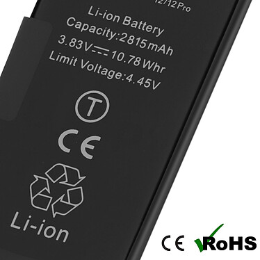 Acheter Clappio Batterie Decode Flex Version pour iPhone 12 et 12 Pro 2815mAh Noir