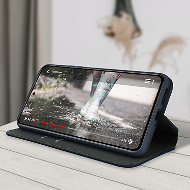 Acheter Avizar Étui pour Xiaomi 11T et 11T Pro Clapet Portefeuille Fonction Support Vidéo Bleu