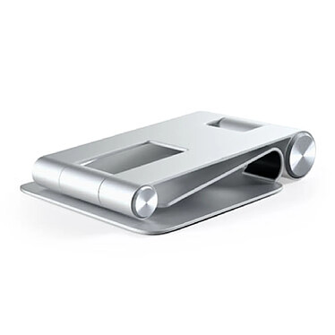 Avis Satechi R1 Aluminium hinge holder foldable stand Silver