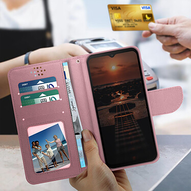 Acheter Avizar Etui universel pour Smartphone 152 x 76 x 10 mm avec Porte-cartes  Fancy Style rose