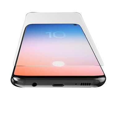 Avizar Film Samsung Galaxy S10 Protection Ecran Latex Flexible - Transparent pas cher