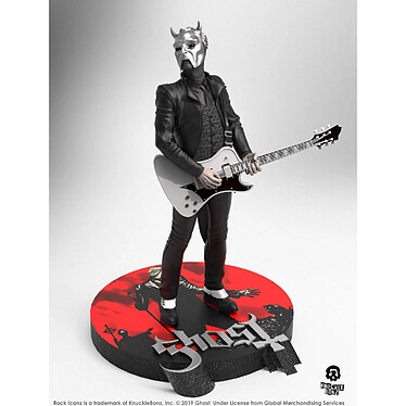 Ghost - Statuette Rock Iconz Nameless Ghoul (White Guitar) Limited Edition 22 cm