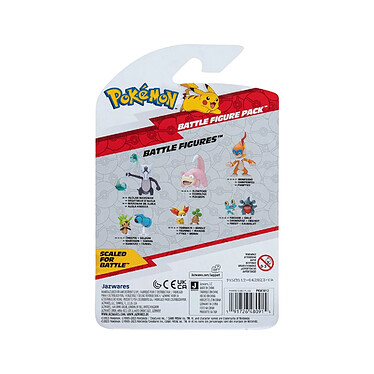 Acheter Pokémon - Pack 2 figurines Battle Figure First Partner Set Feunnec, Manzaï 5 cm
