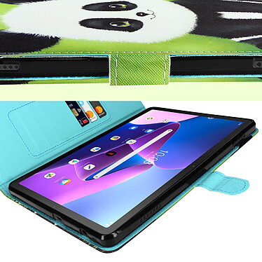 Avis Avizar Étui  pour Lenovo Tab M10 Gen 3, Portefeuille avec Design Panda