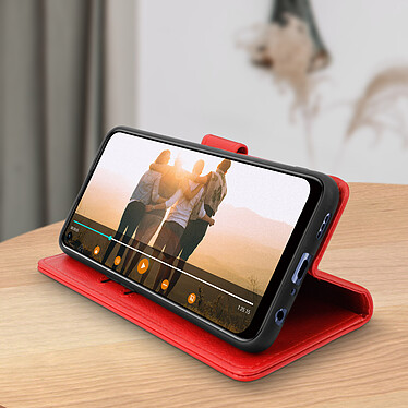 Acheter Avizar Étui pour Oppo A53 Clapet Portefeuille Support Vidéo  Rouge