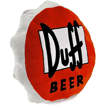 Coussin capsule Duff Beer Simpsons Cadeau par Thème : Coussin capsule Duff Beer Simpsons