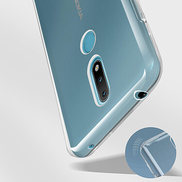 Avis Avizar Coque Nokia 2.4 Silicone Souple Ultra-Fin Transparent