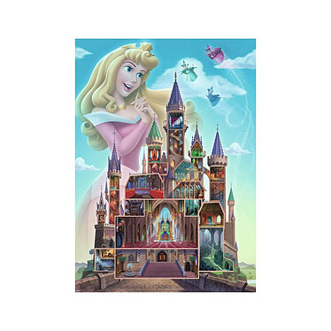 Avis Disney Castle Collection - Puzzle Aurora (La Belle au bois dormant) (1000 pièces)