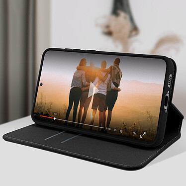 Acheter Avizar Housse pour Samsung Galaxy S23 Plus Clapet Portefeuille Fonction Support Vidéo  noir