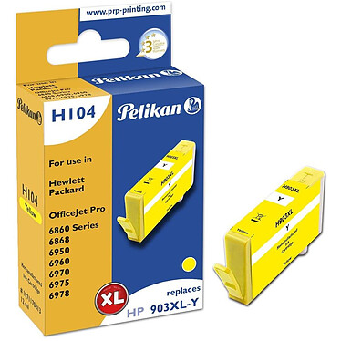 PELIKAN H104 Cartouche d'encre remplace 903XL T6M11AE jaune