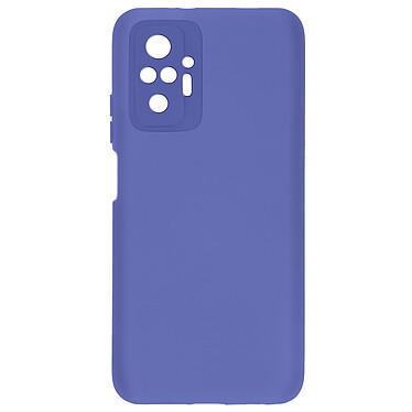 Avizar Coque Xiaomi Redmi Note 10 Pro Silicone Semi-rigide Soft Touch Fine Violet