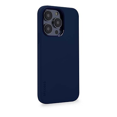 Avis Decoded Coque Compatible avec le MagSafe Silicone Antimicrobienne pour iPhone 14 Pro Bleu