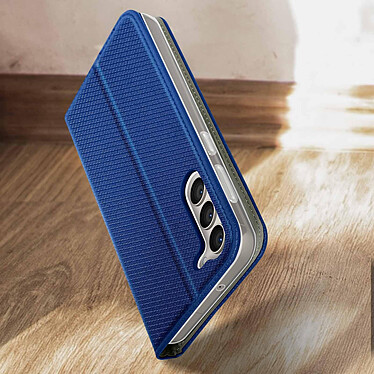 Avizar Étui pour Samsung Galaxy S23 Plus avec Clapet Porte carte Fonction Support  bleu pas cher