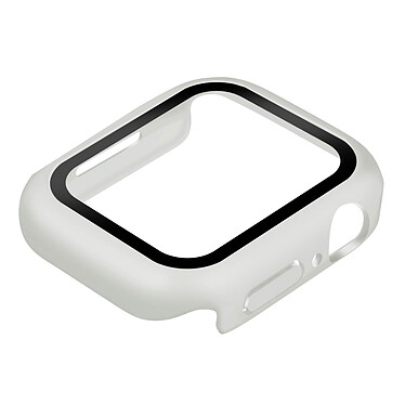 Avizar Coque Apple Watch Serie 7 (41mm) Rigide Finition Soft-touch Enkay blanc