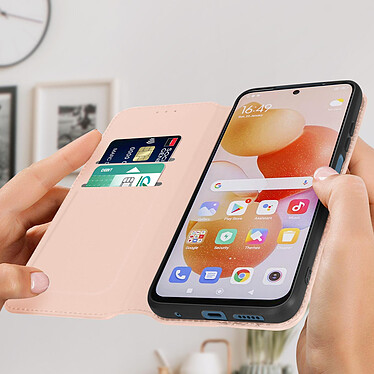 Avis Avizar Housse pour Xiaomi Redmi Note 11 Pro 5G Portefeuille Fonction Support Vidéo  rose