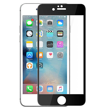 Avizar Film iPhone 6 / 6S Protection Ecran verre trempé contour Blanc
