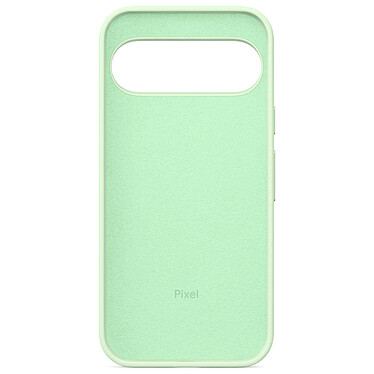 Google Coque d'origine Google Pixel 9 et 9 Pro Mat Soft Touch Caméra Protégée Vert Pâle pas cher