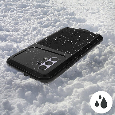 Acheter Love Mei Coque pour Samsung A52 et A52s Anti-pluie Antichoc Intégrale Powerful  Noir