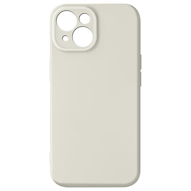 Avizar Coque Silicone pour iPhone 15 Plus Caméra Protégée Doux au Toucher  Blanc