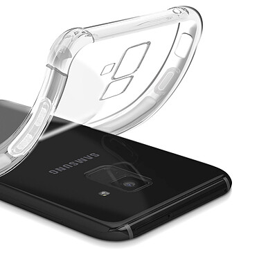 Avis Avizar Pack Protection Samsung Galaxy A8 Coque Souple et Verre Trempé transparent