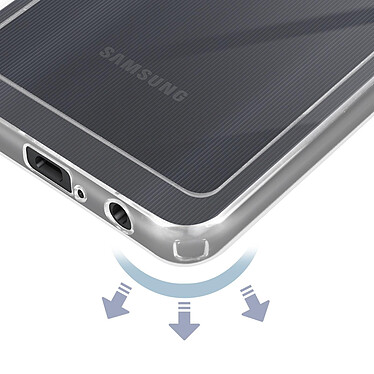 Avis Avizar Coque pour Samsung Galaxy A05 Dos Rigide Coins Bumper  Transparent